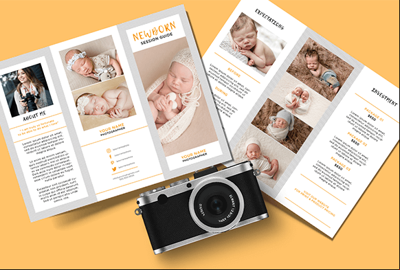 kostenlose Vorlagen für Fotobroschüren