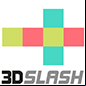 3d slash logo