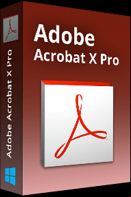 acrobat x pro box