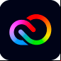 adobe creative cloud express logo