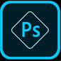 adobe photoshop express photo editing app for android logo