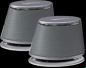 amazon basics v620silver speakers for projector