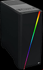 pc cases under 100 aerocool cylon