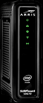 router for cox arris surfboard sbg10