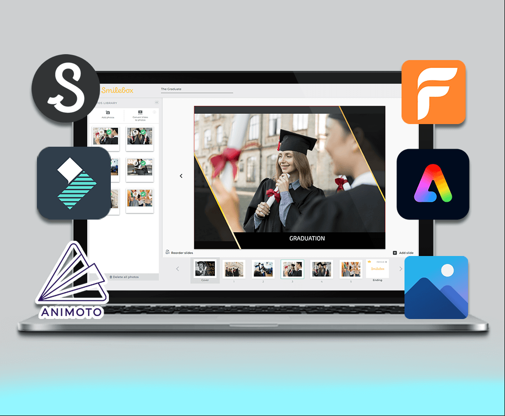 best graduation slideshow maker cover