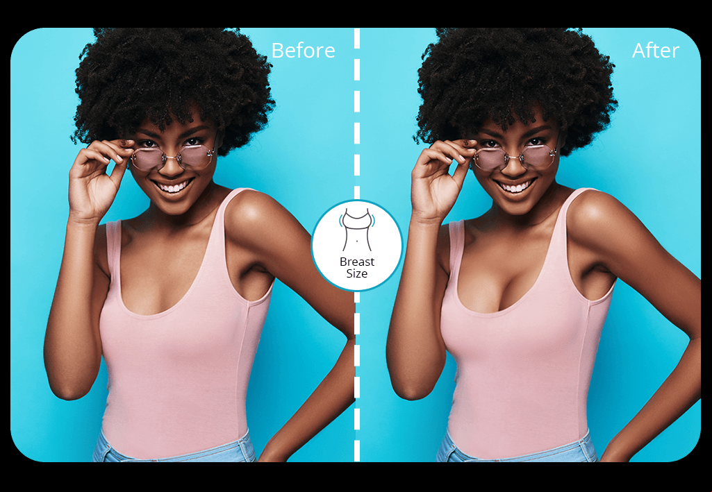 breast enlargement photo editor online