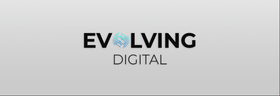 evolving digital logo