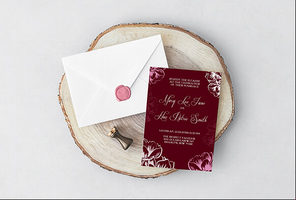 kostenlose hochzeitseinladungsvorlagen banner