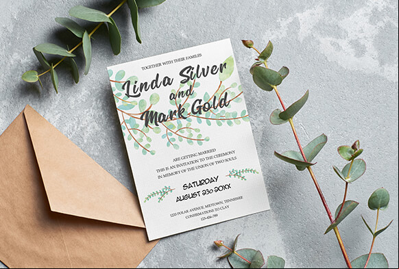 kostenlose hochzeitseinladungsvorlagen banner
