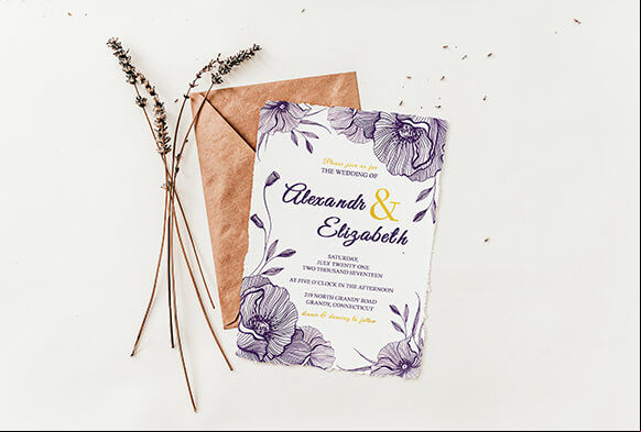 kostenlose hochzeitseinladungsvorlagen banner