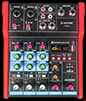 g-mark ptm-4 audio mixer for home studio