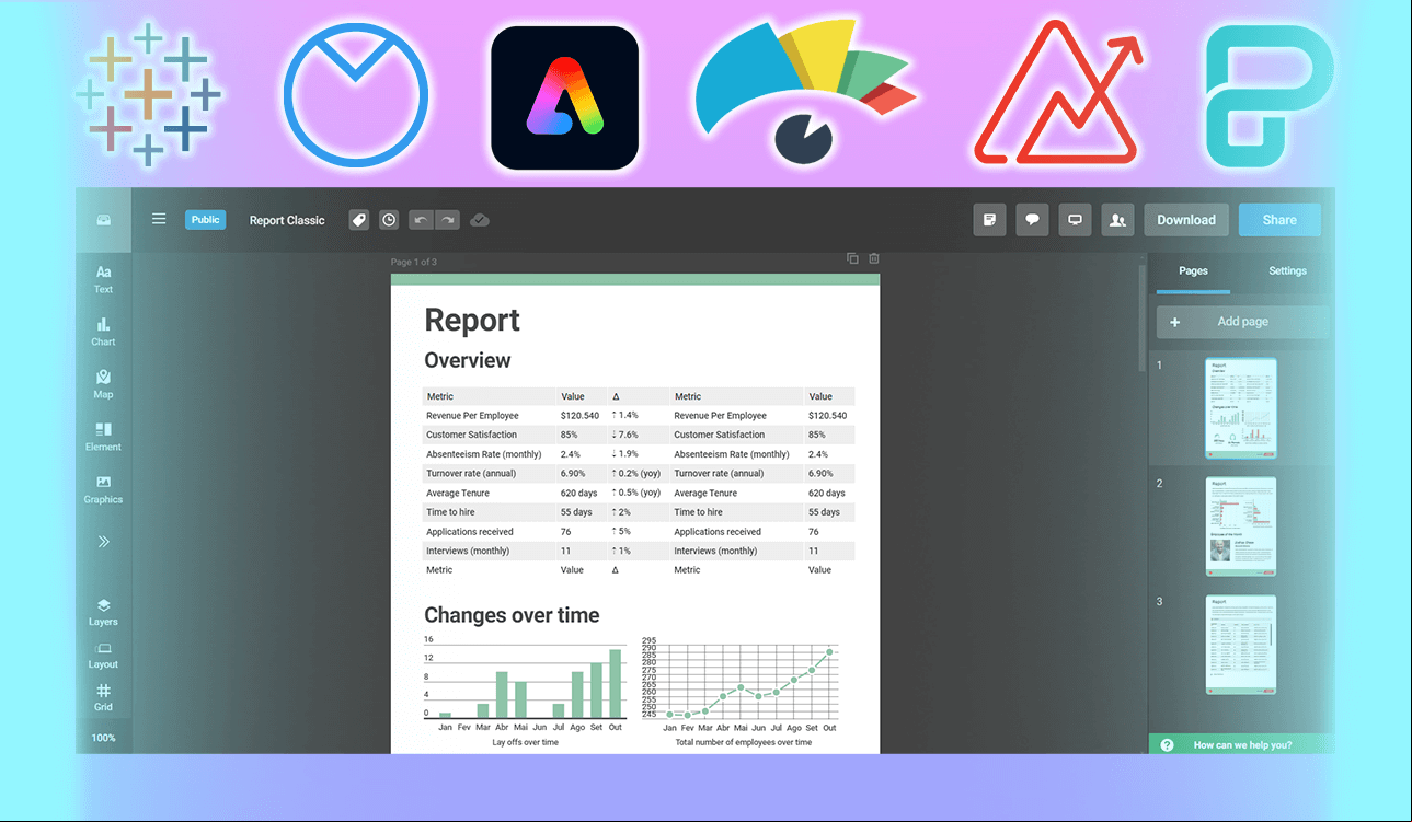 infogram free alternative
