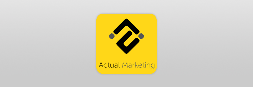 actual marketing logo