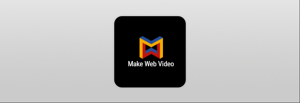 make web video logo
