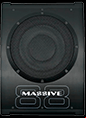 massive audio boom88 car subwoofers for deep bass
