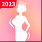 perfect me photo slim editing app logo