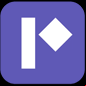 pixelied logo