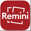 remini app to fix blurry images logo