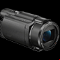 sony fdrax53/b low light video camera