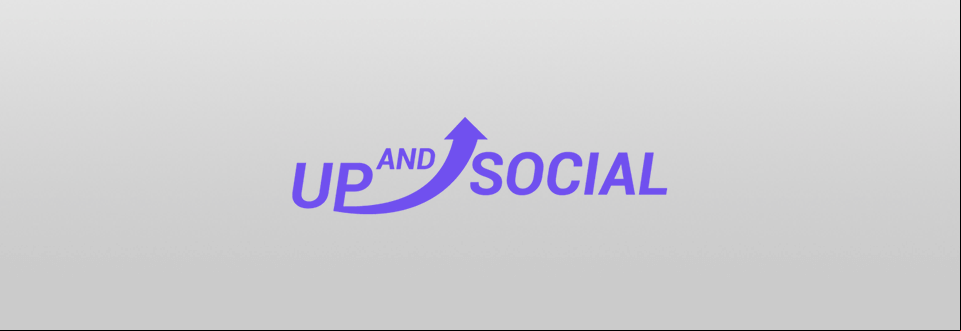 up and social agency logo